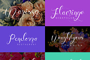 Honey Moon Midnight - Two Fonts, a Script Font by FHFont (Thumbnail 5 of 8)