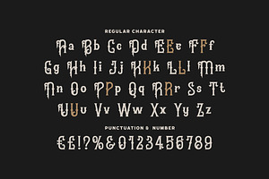 Koriec - Modern Blackletter Font