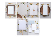 Blanc  invite mock up bundle featuring mockup, mock up, and mockups, an Arts & Entertainment Photo by Mockette (Thumbnail 3 of 3)