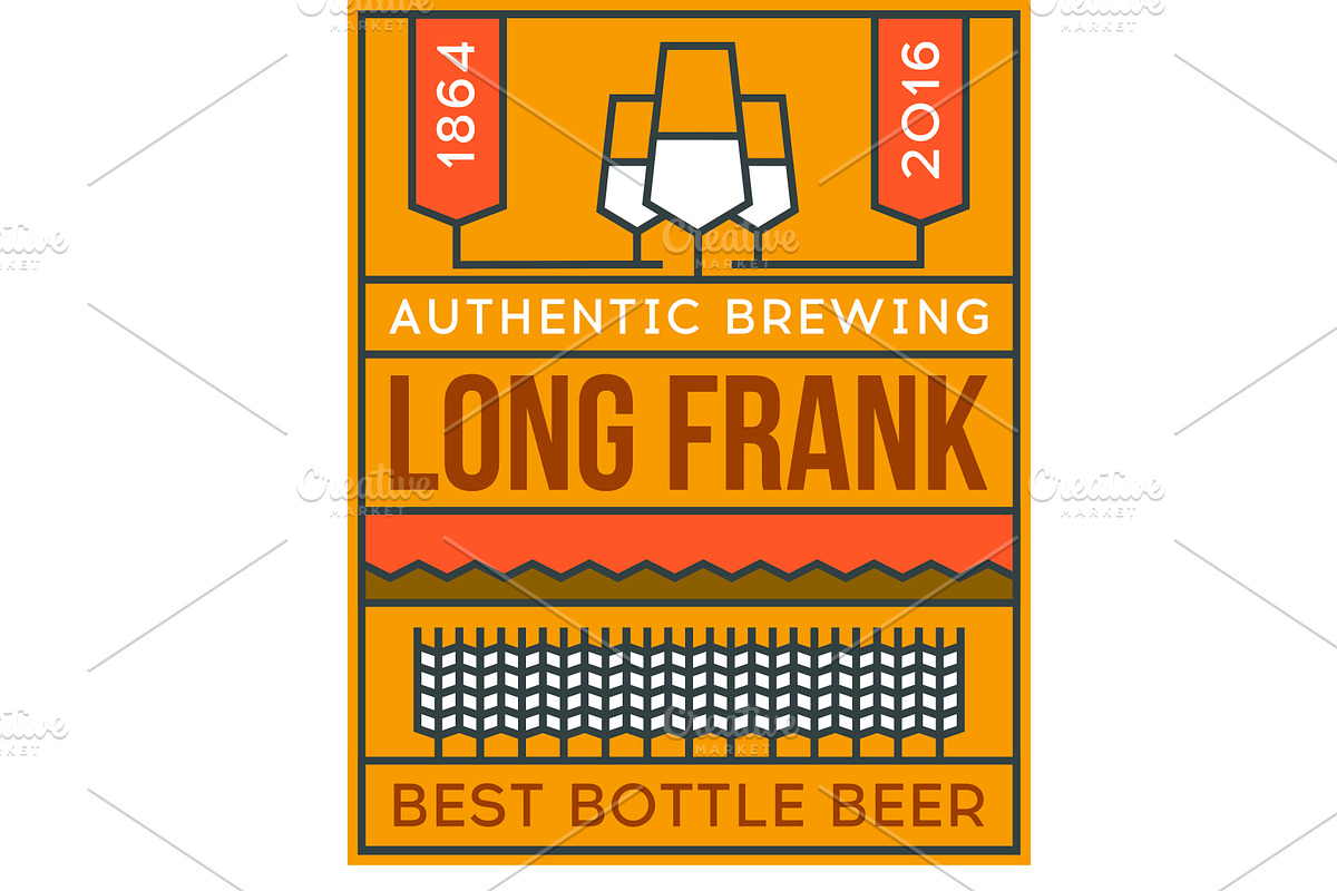 Labels for beer bottles, a Household Mockup by I-RO (Photo 5 of 6)