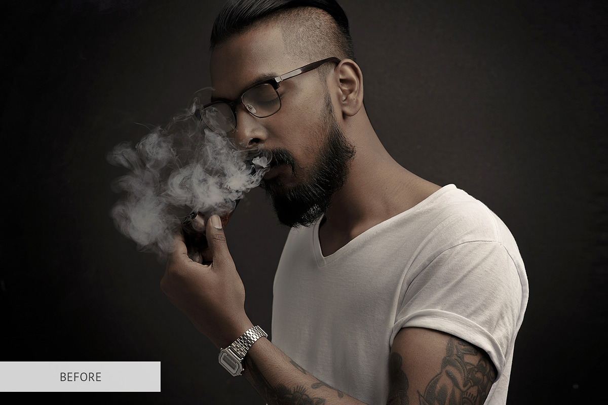 Smoke effect Photoshop Overlays, a Plug-in Add-On by FixThePhoto (Photo 8 of 33)