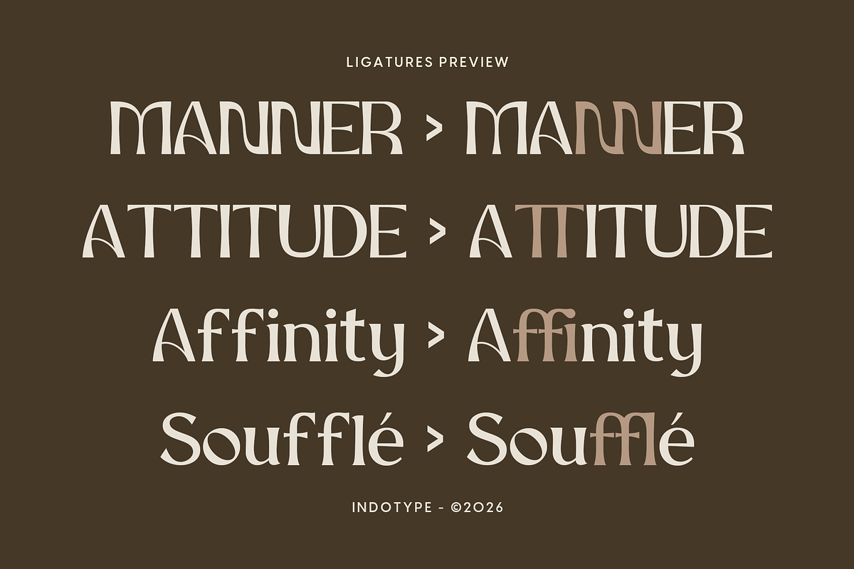 Mackora - Elegant Display Serif Font, a Serif Font by Indotype Foundry (Photo 6 of 10)