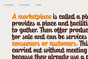 Fresh Market; Quirky Script, a Script Font by Eko Bimantara (Thumbnail 5 of 6)