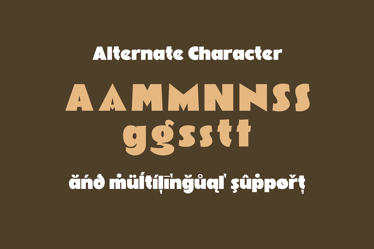 Noelty 4 Styles Bold Sans Font, a Sans Serif Font by Ryan Prasetya (Photo 5 of 9)