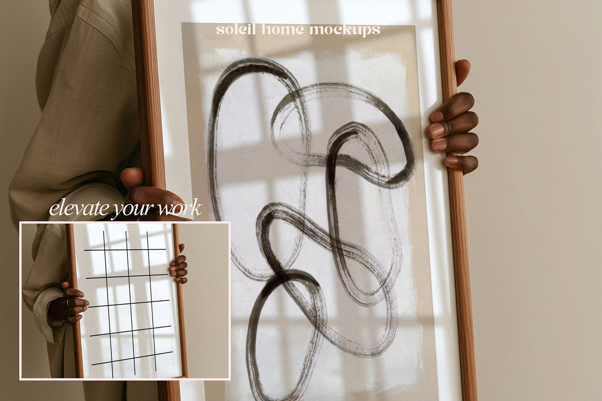AILINA | Person Frame Mockup Set, a Household Mockup by SoleilHomeMockups (Photo 5 of 13)