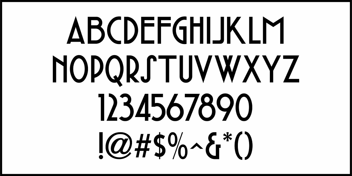 Foreign Film JNL, a Sans Serif Font by Jeff Levine Fonts (Photo 3 of 5)