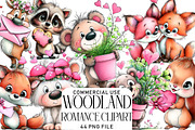 Woodland Romance Clipart, an Illustration by Daily.Designs (Thumbnail 1 of 8)