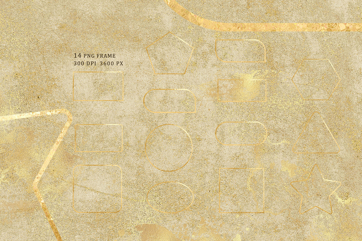 Gold Textured Wall Background, a Texture Graphic by Suna Kosem (Photo 7 of 7)