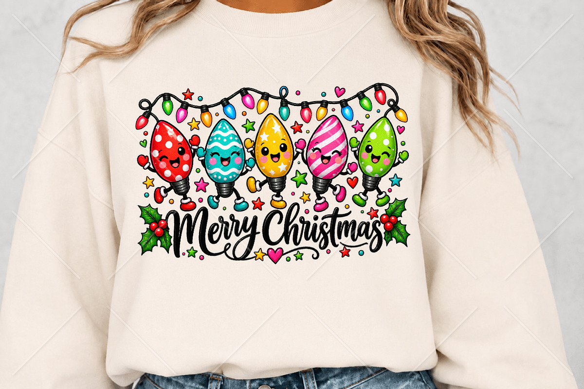Merry Christmas Sublimation PNG, a Seasonal Illustration by Canvas Craft (Photo 5 of 6)