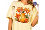 Fall Sublimation Design, a Seasonal Illustration by DreamCafeArt (Thumbnail 3 of 10)