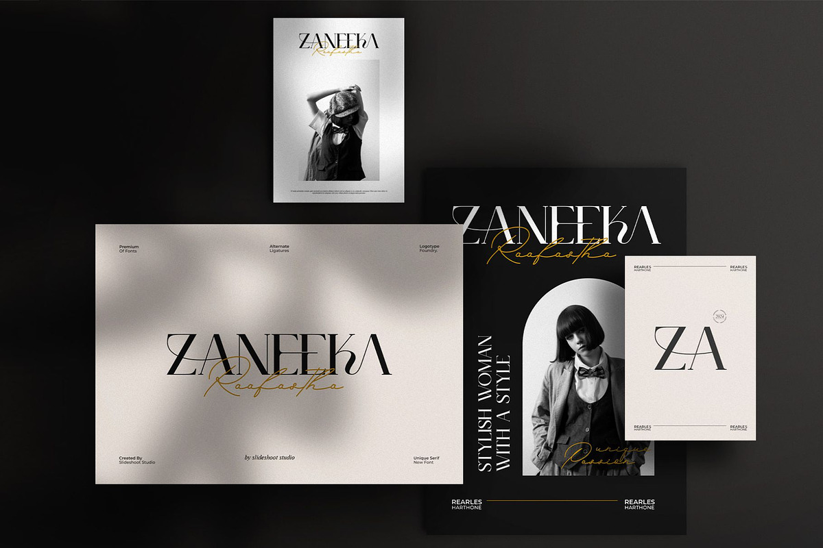 Rearles Harthone || Elegant Font Duo, a Serif Font by Idea Studio (Photo 8 of 10)