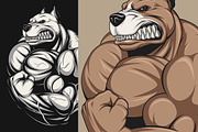 Angry dog, a Healthcare Illustration by Mark2000 (Thumbnail 1 of 3)