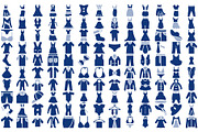 Cloths Vector Icons Modern Designs., an Icon by Vector Portal (Thumbnail 4 of 9)