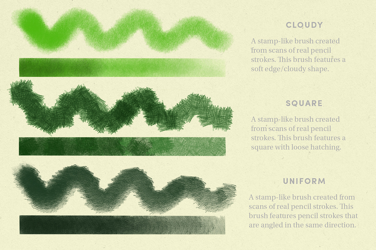 Pencil Pack – Procreate Brushes, a Brush Add-On by Sadie Lew (Photo 7 of 13)