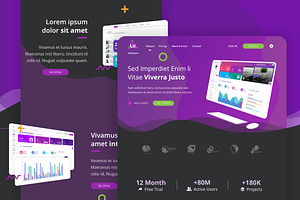 Deluxas - App Landing Page SaaS