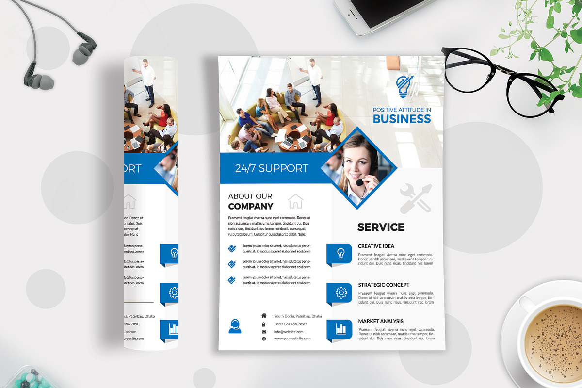50+ Business Flyers Bundle, a Flyer Template by Imagine Design Studio (Photo 5 of 52)