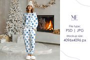 Women’s Pajama Mockup Adult Loungew, a Mockup by Mie Mockup Studio (Thumbnail 3 of 7)