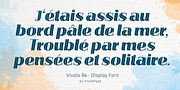 Vivala Re, a Font by VivalaType (Thumbnail 8 of 8)