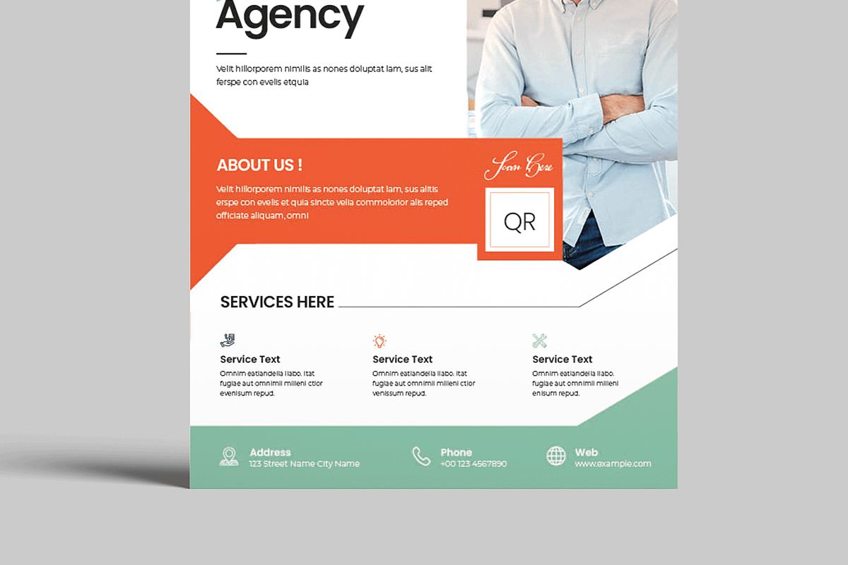 Marketing Agency Flyer Template, a Flyer Template by MightyDesign (Photo 5 of 8)
