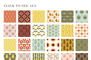 MID-CENTURY pattern collection, a Pattern Graphic by Lena Nikolaeva (Thumbnail 6 of 6)