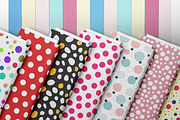Polka Dot Seamless Pattern, a Pattern Graphic by Digital Studio (Thumbnail 2 of 9)