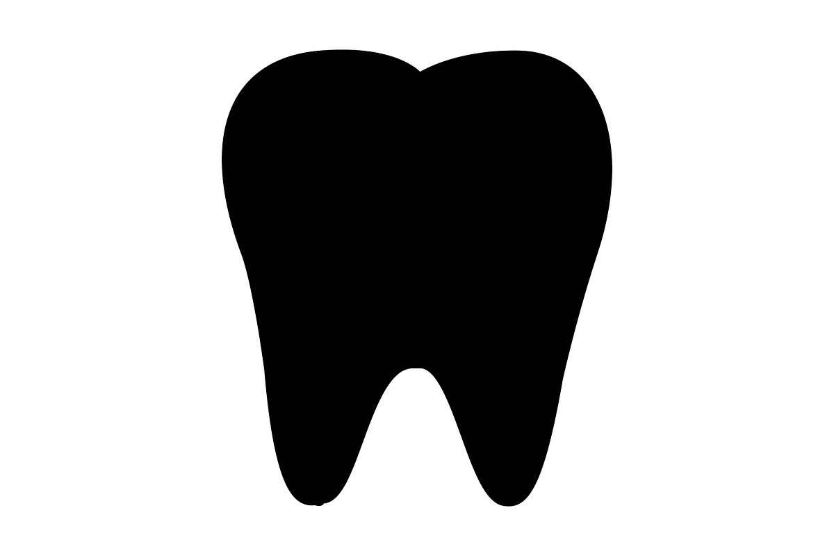 Dental icon design template, a Solid Icon by Sumberpangan (Photo 1 of 3)