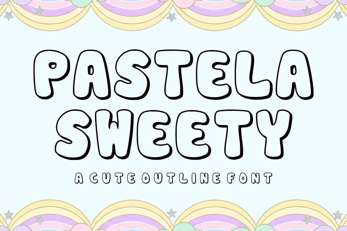 Pastela Sweety, a Font by Limited.studio (Photo 1 of 6)