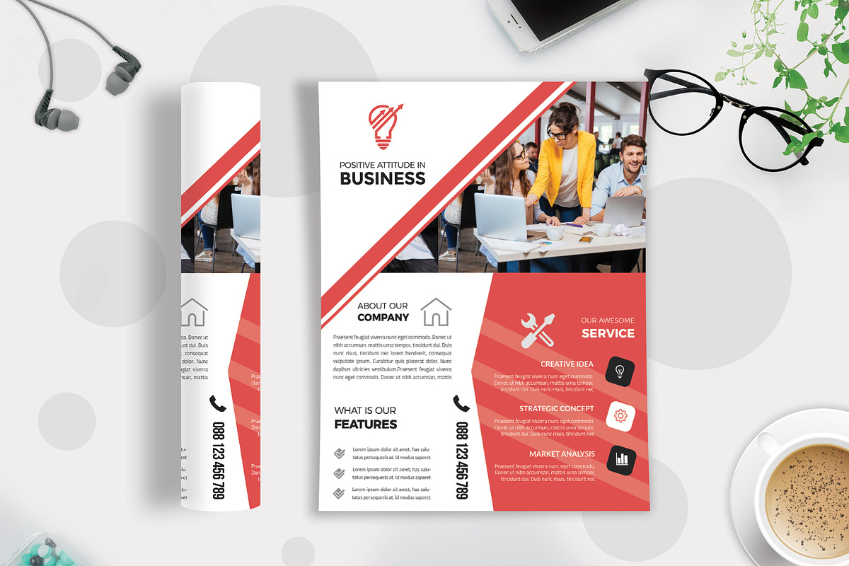 50+ Business Flyers Bundle, a Flyer Template by Imagine Design Studio (Photo 20 of 52)