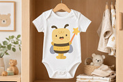 Bee Clipart Bundle, an Animal Illustration by Palau (Thumbnail 3 of 10)