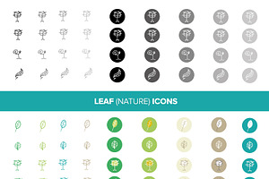 LEAF (NATURE) ICONS