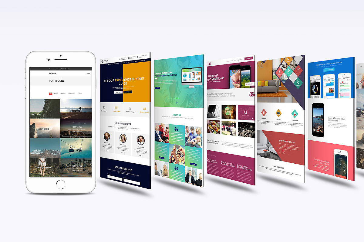 All iPhone Mockup Vol 1, an iPhone Mockup by Mock-up Store (Photo 9 of 27)