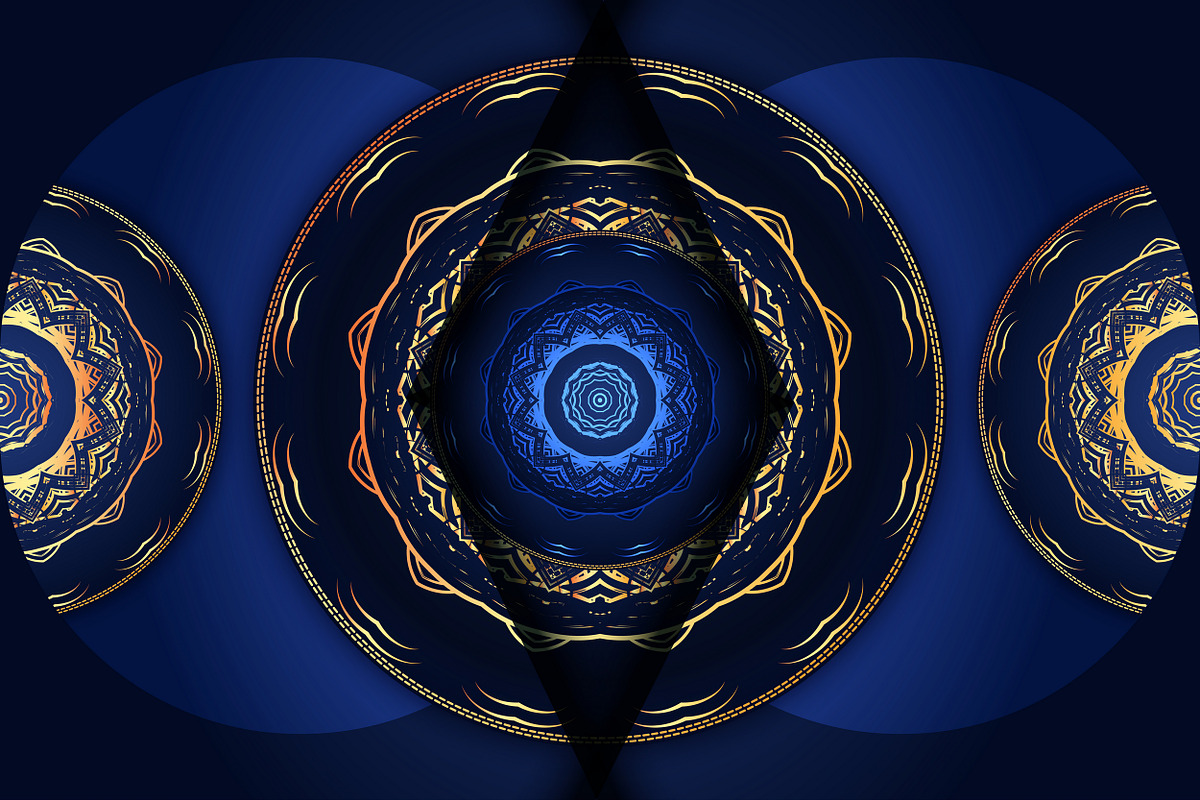Mandala Ornamental Geometry Bundle, a Background Graphic by NJ Himel (Photo 21 of 92)