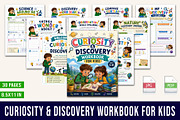 Curiosity & Discovery Workbook, a Stationery Template by Designmela01 (Thumbnail 1 of 5)