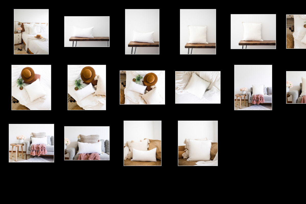 Square and Lumbar Pillow Mockups, a Product Mockup by Styled Stock House (Photo 4 of 4)