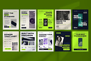 Smartphone Launch Instagram Carousel, a Social Media Template by Pitchlook.Studio (Thumbnail 2 of 3)