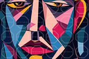 MOSAIC VISAGE. Seamless Bundle, a Texture Illustration by RefinedFantasyStudio (Thumbnail 4 of 9)
