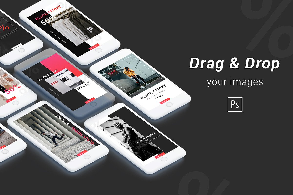Black Friday - social media, a Social Media Template by Digital Breath templates (Photo 3 of 6)