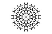 Ornamental Black White Mandala Pack, a Decorative Illustration by NJ Himel (Thumbnail 44 of 103)
