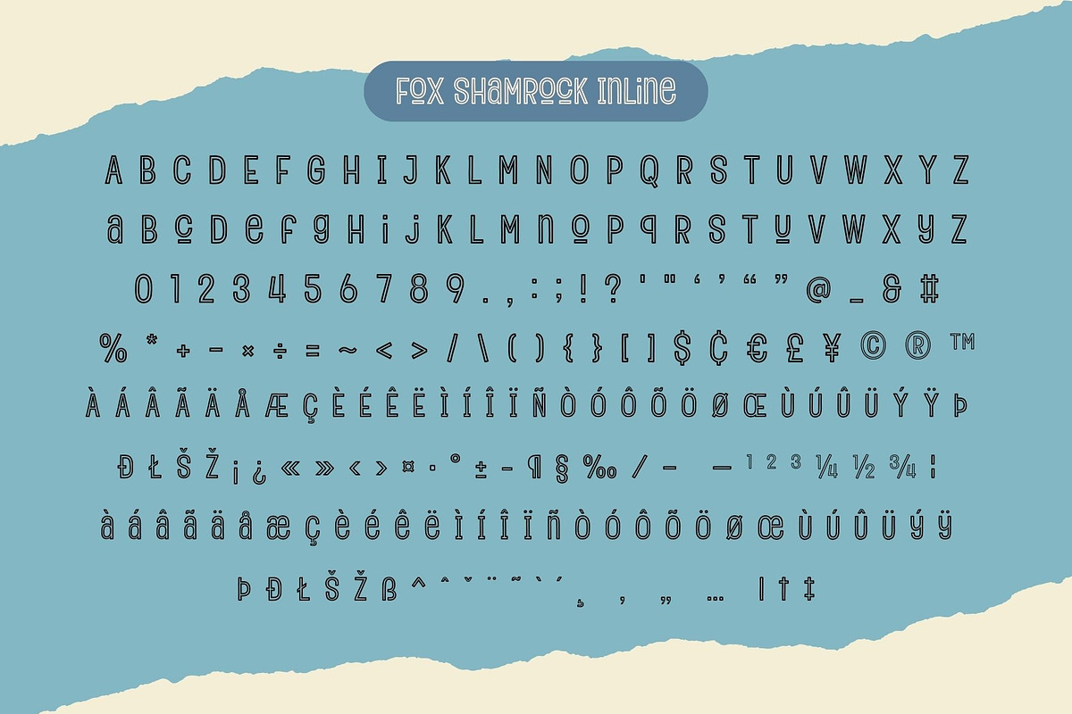 Fox Shamrock : 5 Font Styles, a Handwritten Font by Fox7 By Rattana (Photo 10 of 13)
