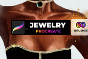 Jewelry, beads, chains and crystals, a Brush Add-On by Graphics Resources (Thumbnail 13 of 13)