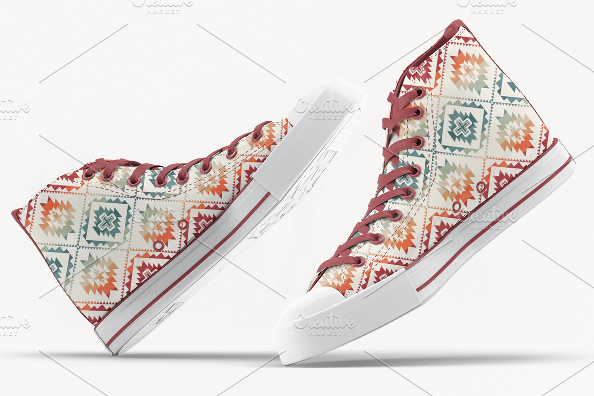 Colorful Southwestern Pattern, a Pattern Graphic by PPEthnicDecorPattern (Photo 4 of 9)