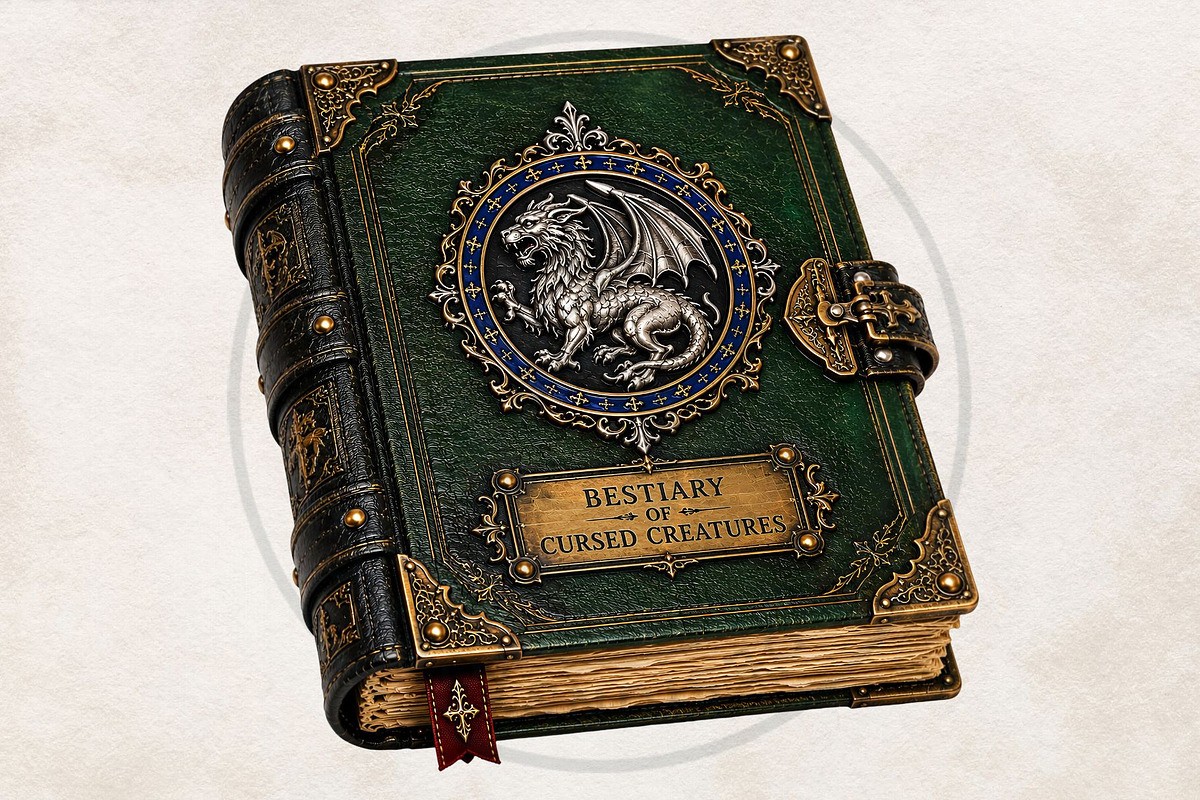 Monster Hunter Trophies PNG cliparts, a Decorative Illustration by ThatsDesignArt (Photo 7 of 11)