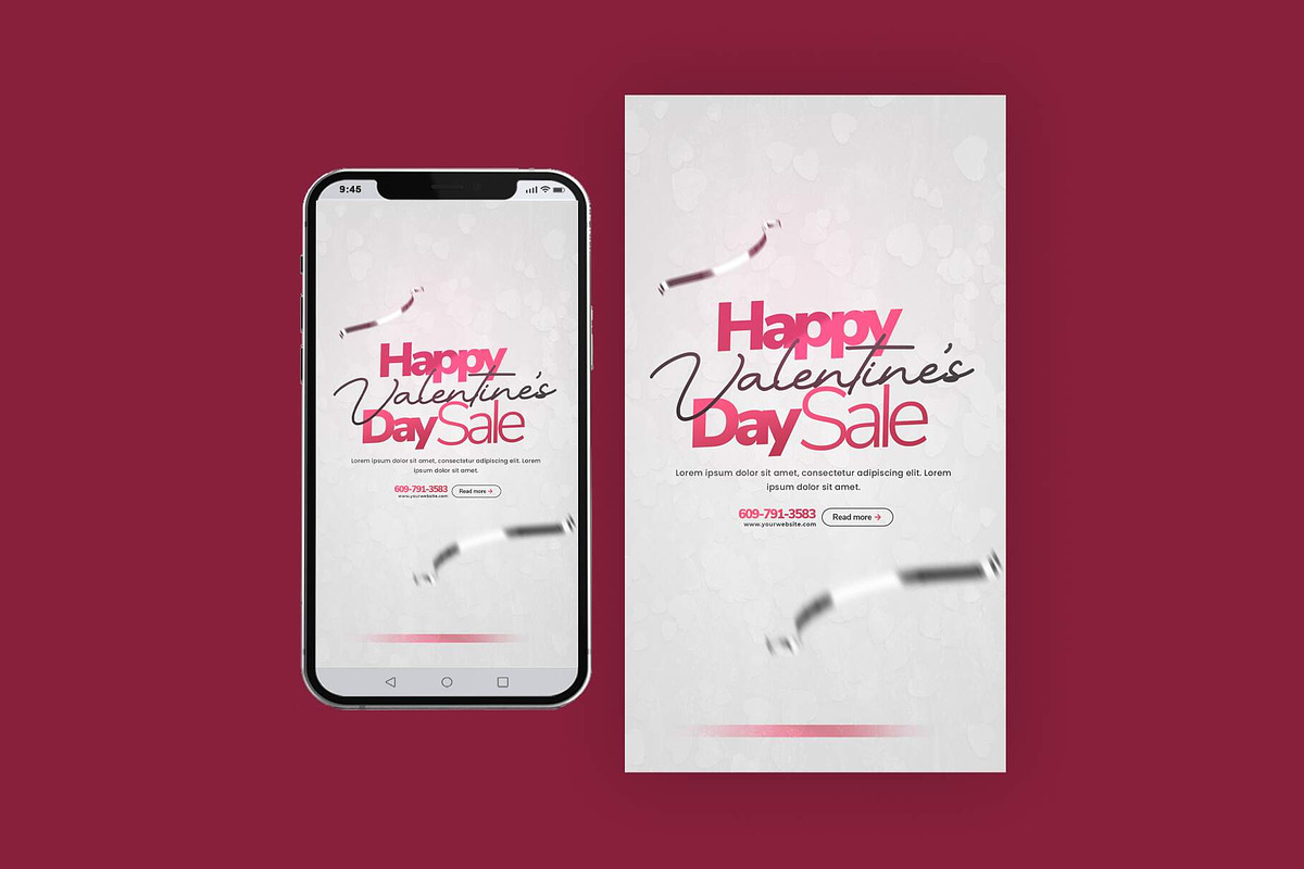 Valentines Day Instagram Story, a Social Media Template by Saman Osama (Photo 2 of 2)