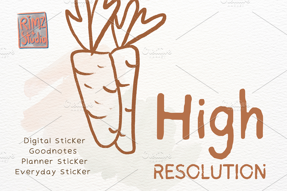 Hand-Drawn Doodle Elements Clipart, an Object Illustration by RimzStudio (Photo 5 of 6)