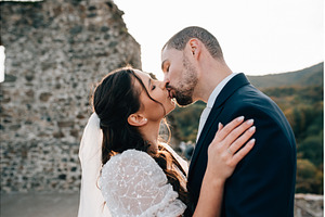 Portrait of husband kissing, a Person Photo by HalfPoint