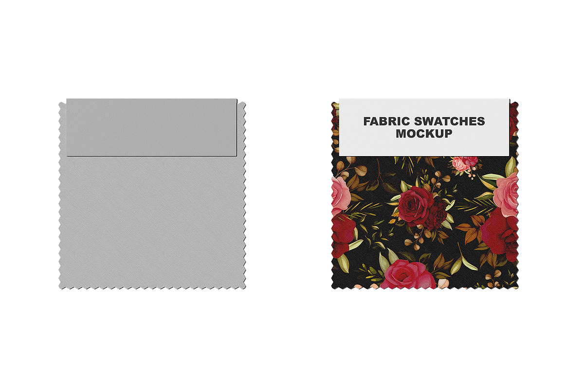 Fabric Swatches Mockup, a Product Mockup by Designbuys (Photo 3 of 3)