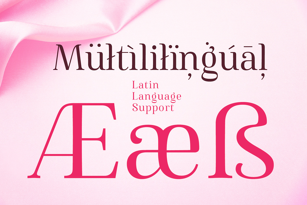 Famosa - Font Family preview 7