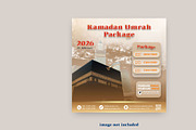 Ramadan Hajj Social Media poster, a Social Media Template by graphics city (Thumbnail 1 of 2)