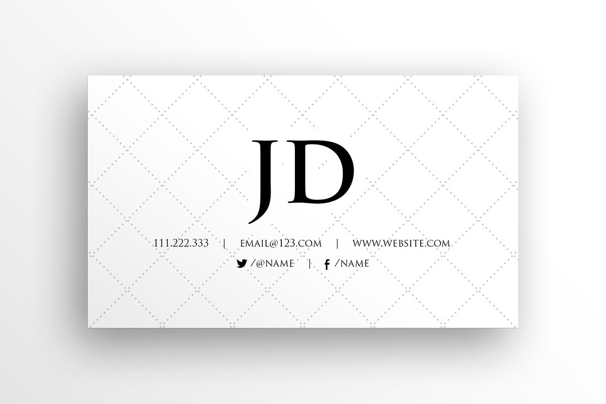 Cross Stitch Business Card Template, a Business Card Template by xxDeadPixels (Photo 4 of 5)