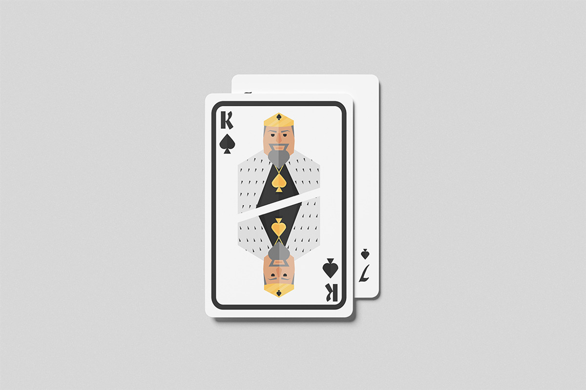 Poker Card Mockup, an Advertising Mockup by swsi-studio (Photo 5 of 5)